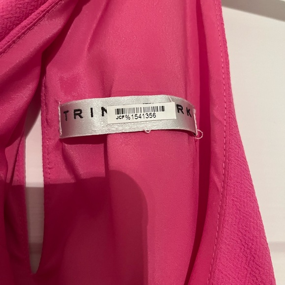 Trina Turk Gold Chain Cocktail Dress, Size 12 - Picture 3 of 5